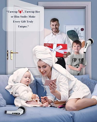 Miniatura 5 de Limpiador eléctrico giratorio para limpiar el baño limpiador de ducha eléctrico inalámbrico - Cepillo de limpieza eléctrico para bañera de azulejos