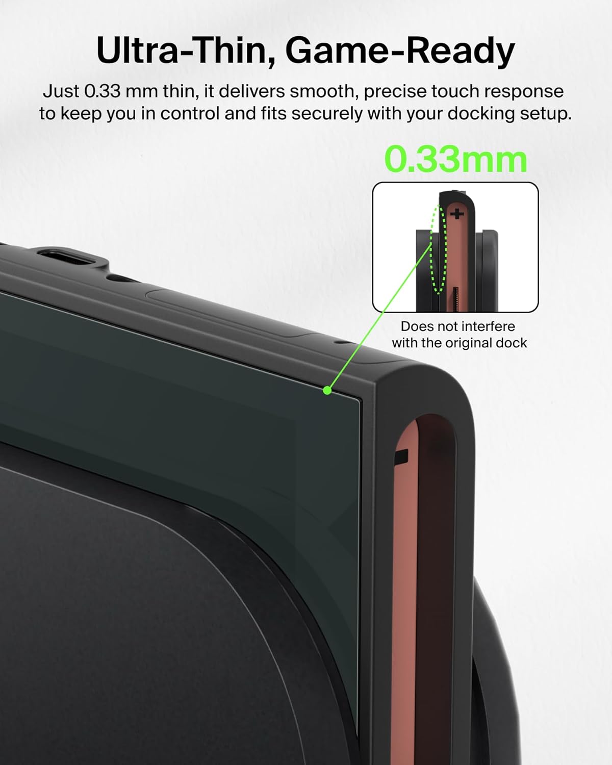 Belkin TemperedGlass Screen Protector for Nintendo Switch 2 w/Blue Light Filter - 9H Hardness, Slim, Scratch-Resistant - Includes Easy Align Frame for Bubble Free Application - Gaming Essentials - Image 6