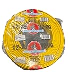 Unbranded* 250-Ft Roll 12-2 AWG NM-B Gauge Indoor Electrical Copper Wire Ground Cable, WHITE (/2)