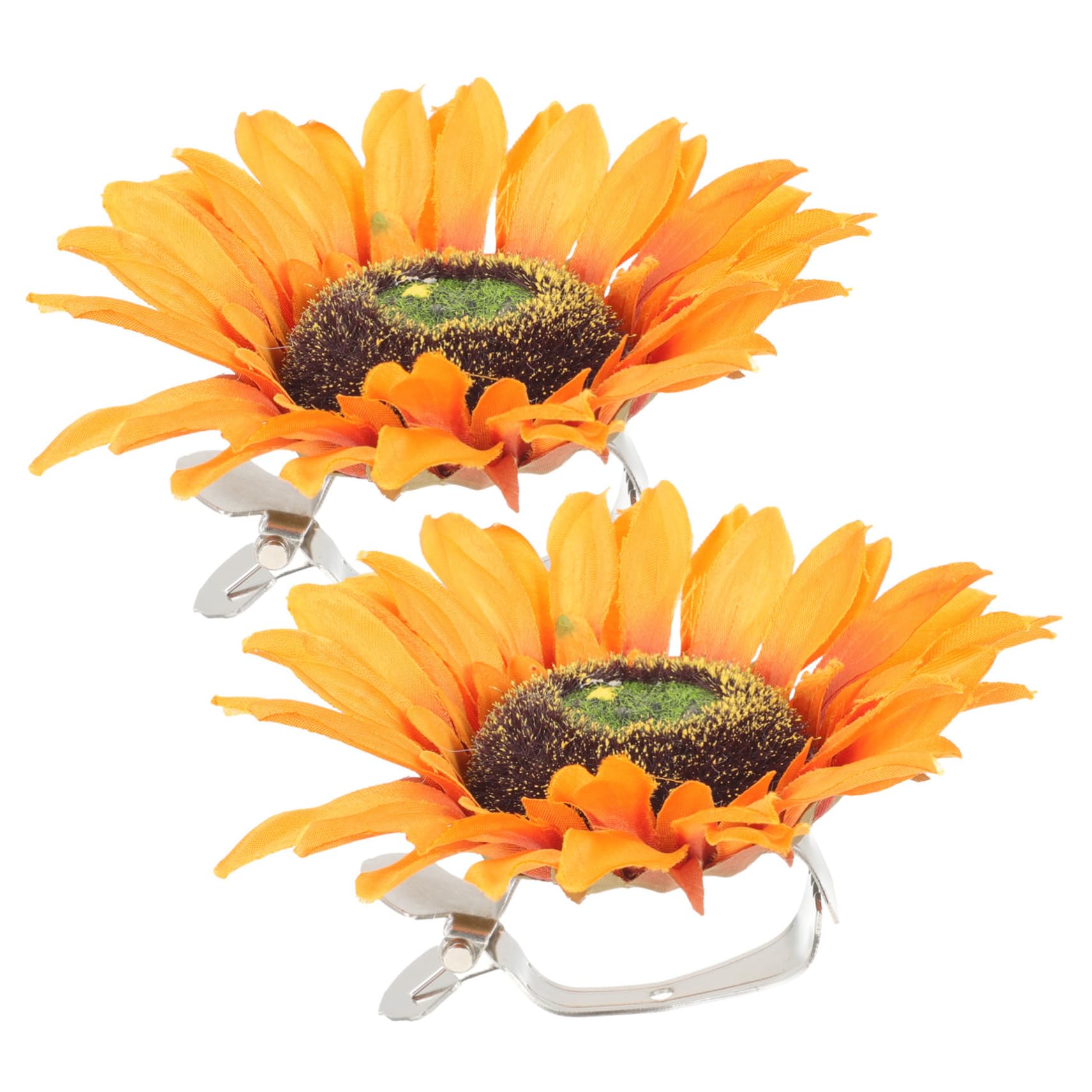IMIKEYA 10stücke Sonnenblumen Vorhanghalter Clips Stabile Vorhangbindung Seidenstoff Einfache Anwendung Für Fensterdekoration Für Wohnzimmer Und Schlafzimmer