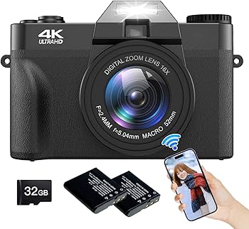 Amazon | Moledro スマホに送れる デジタルカメラ 4K デジカメ WIFI Amazon | Moledro スマホに送れる デジタルカメラ 4K デジカメ WIFI