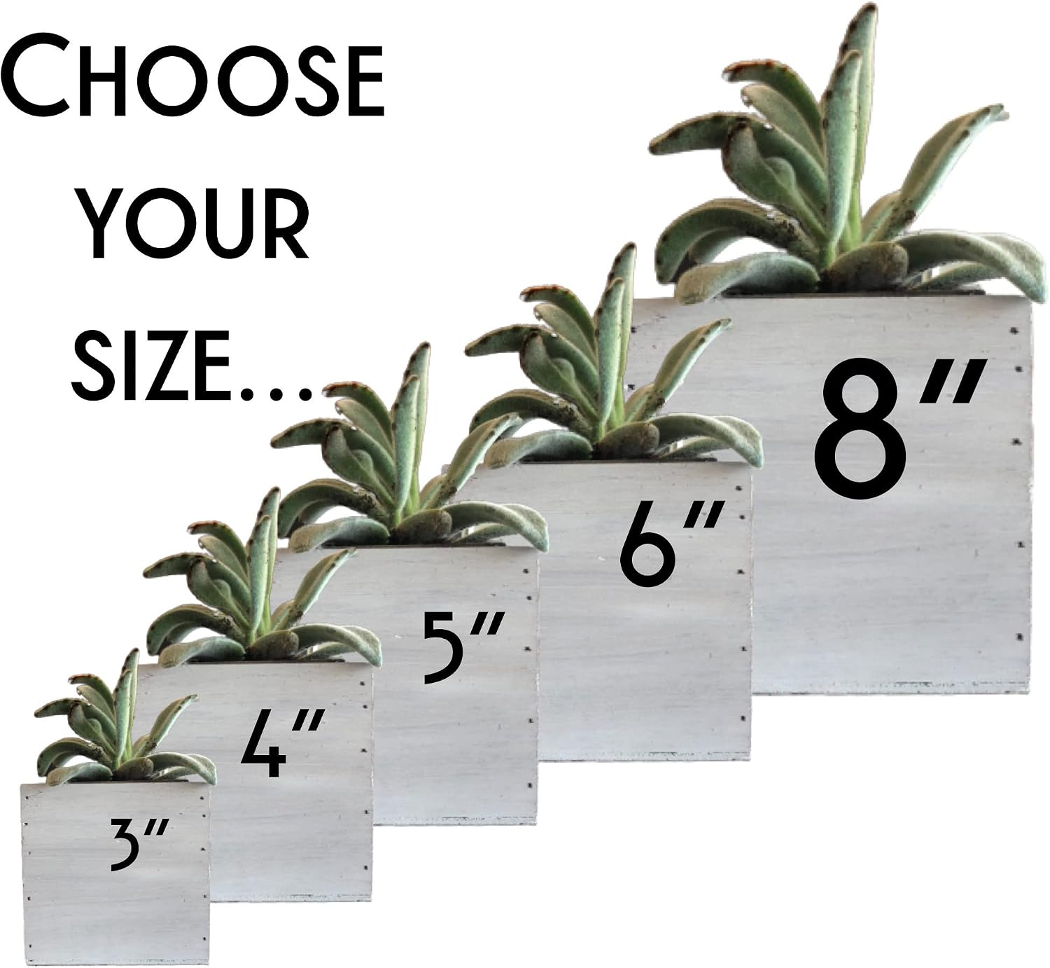 Sign Language Planter, I Love You, Garden Box and Decorative Bin (5 Square Inches)