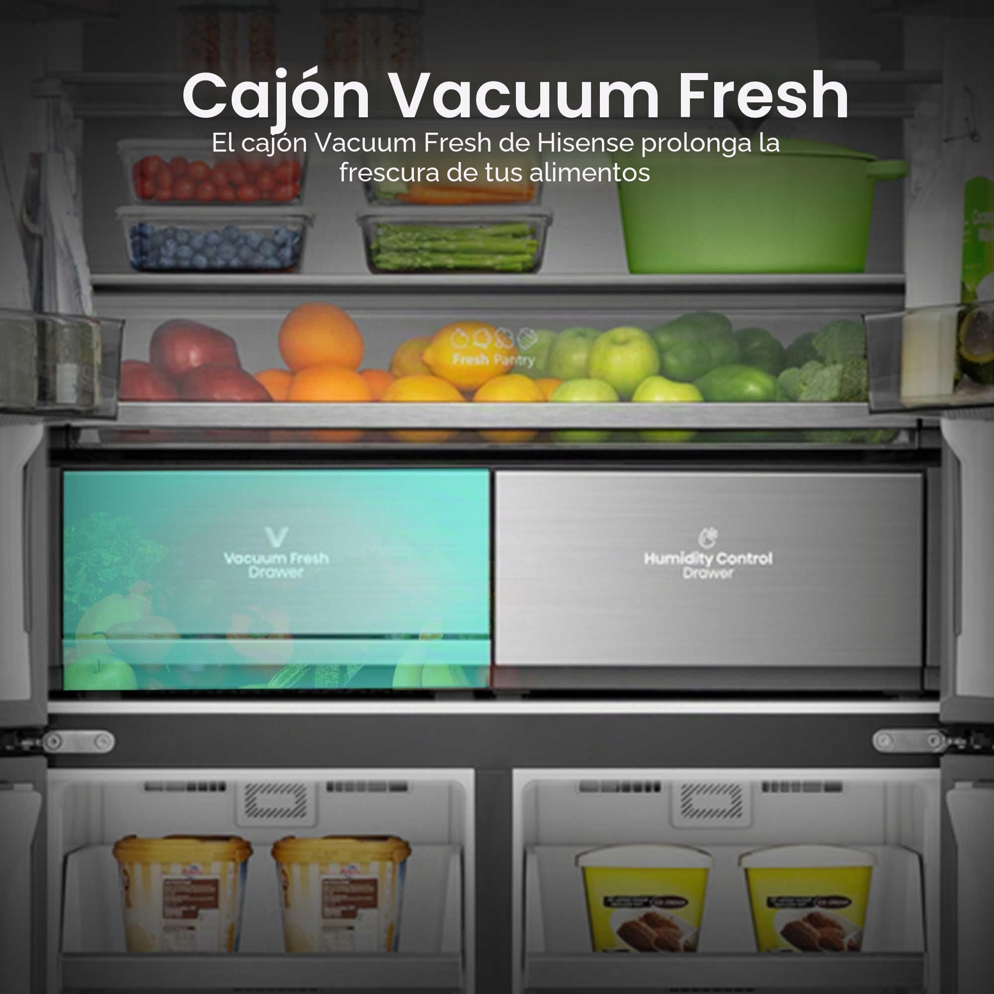 RQ768N4GBE FRIGO MULTI4P 486LT H190 L91 NF E VETRONERO KITCH