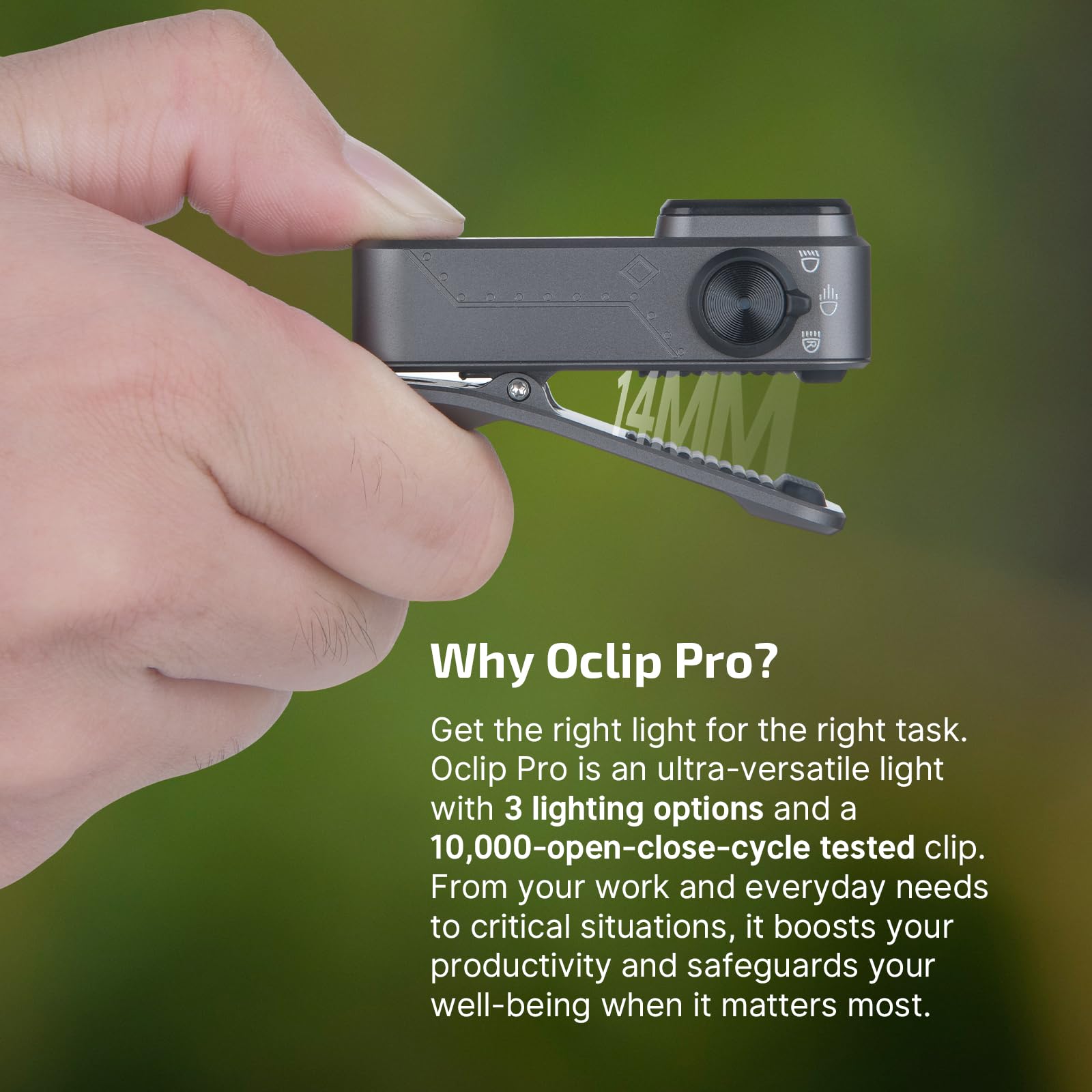Oclip Pro Phantom Squadron Zaklamp | Urban Survival - Urban Survival