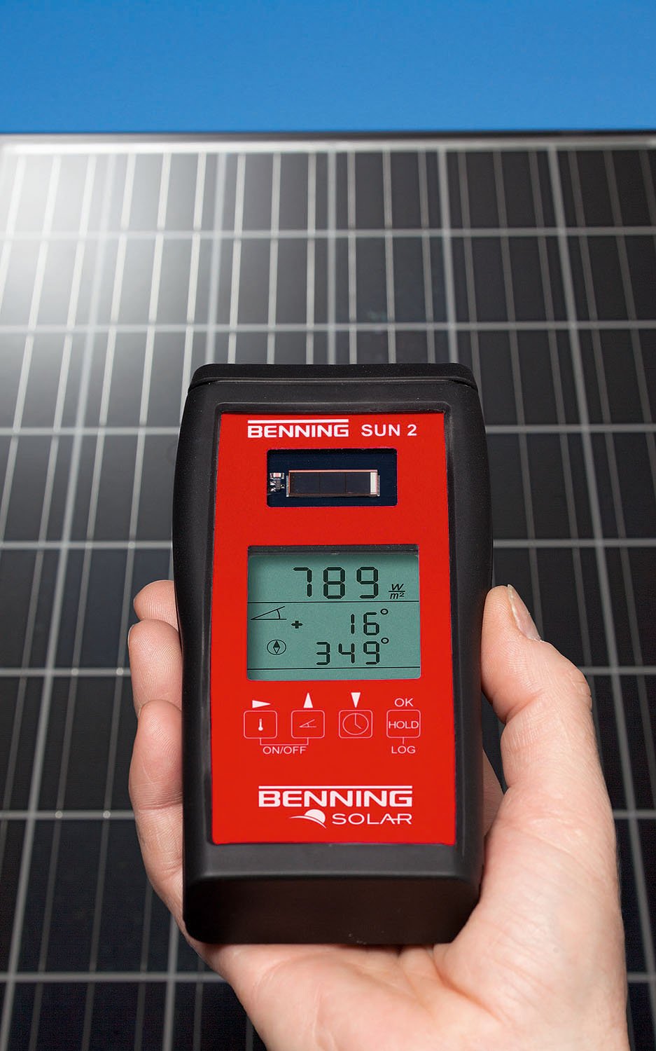 Benning SUN 2 Gerät zur Messung von Temperatur und Strahlung