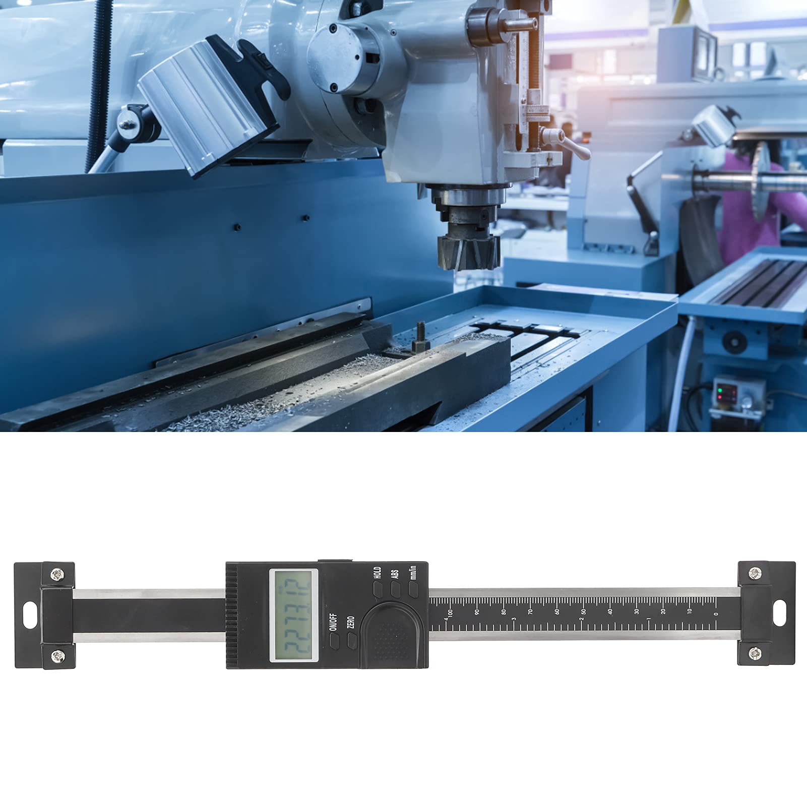Calibrador digital vertical Herramienta de medición de alta precisión de 0 150 mm con pantalla LCD Transmisión remota de datos para máquinas herramienta Tornos Fresado Alea