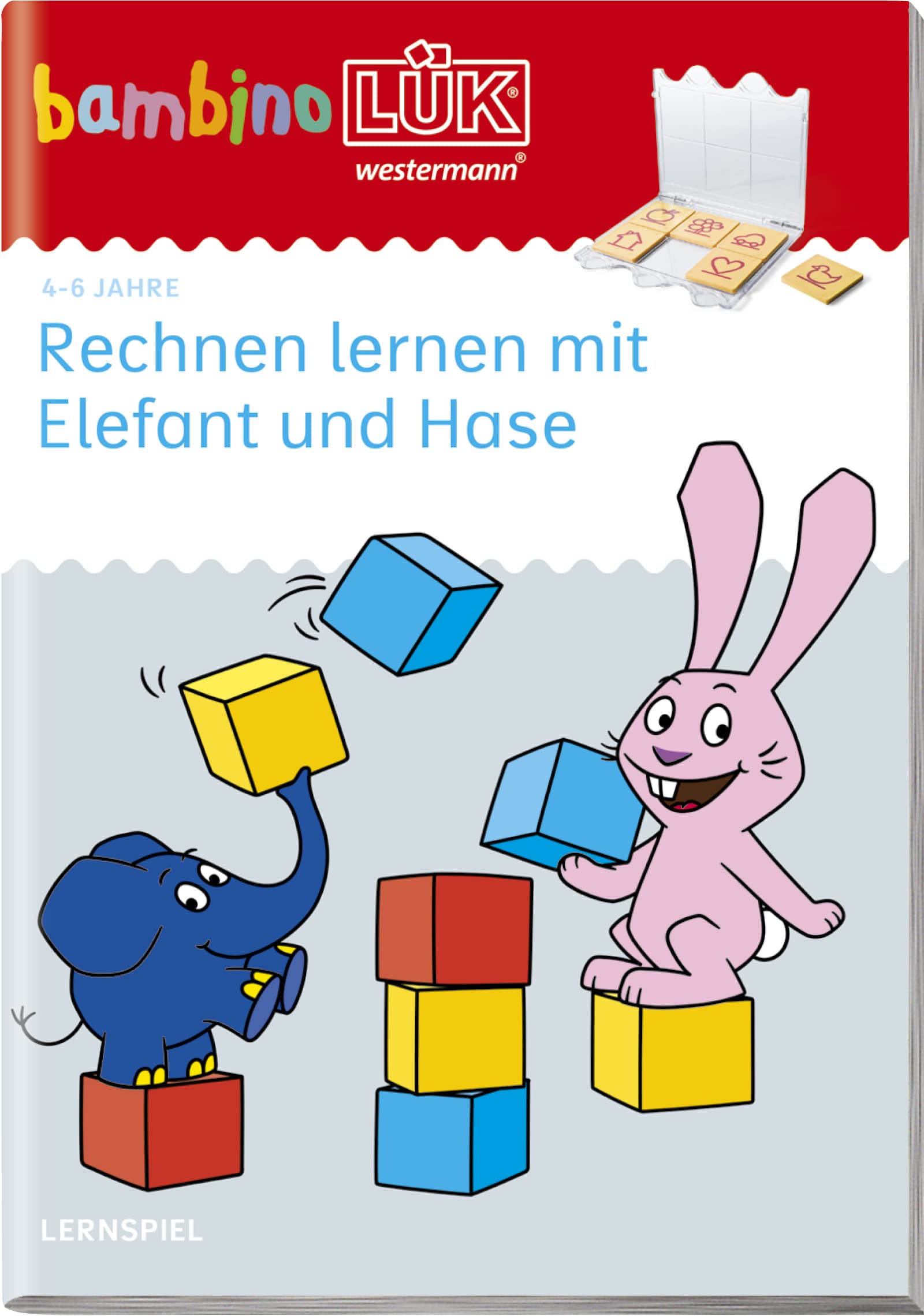 bambinoLÜK. Vorschule. Erstes Rechnen mit Elefant und Hase. 4/5/6 Jahre: 4/5/6 Jahre - Vorschule: Rechnen lernen mit Elefant und Hase