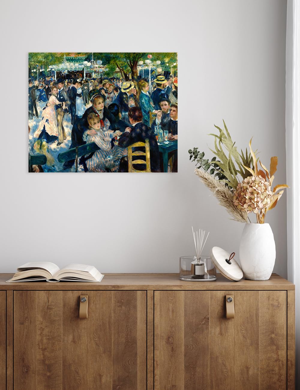 Amazon.com: DECORARTS - Bal du Moulin de la Galette, Pierre