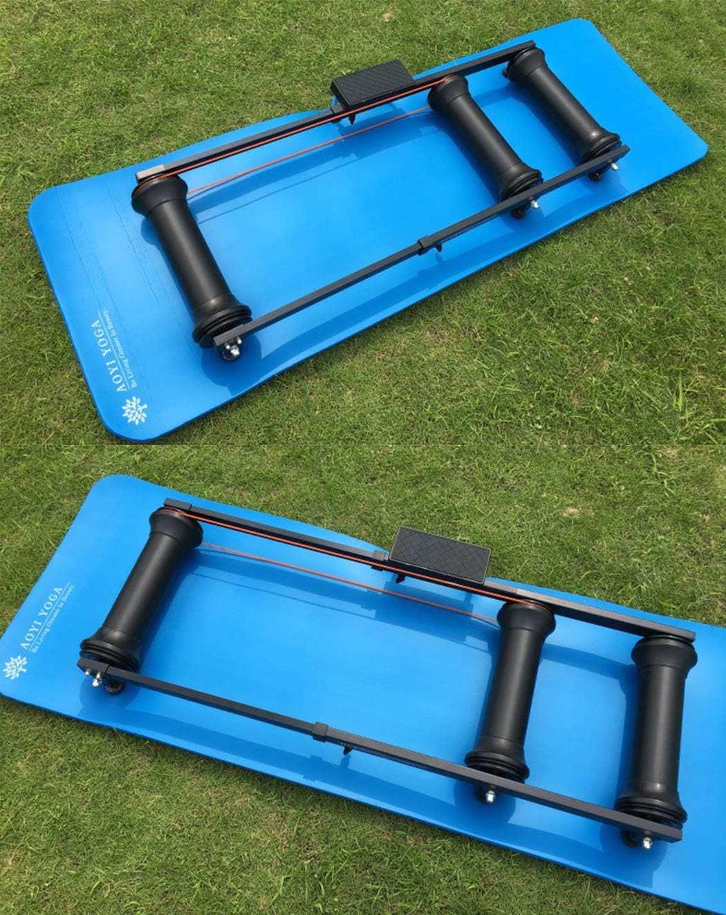 Z6 Indoor Cycling Training Platform Mountain Bike/Road Bike Roller Riding Platform Portable Folding Riding Training Frame Mute (Black)