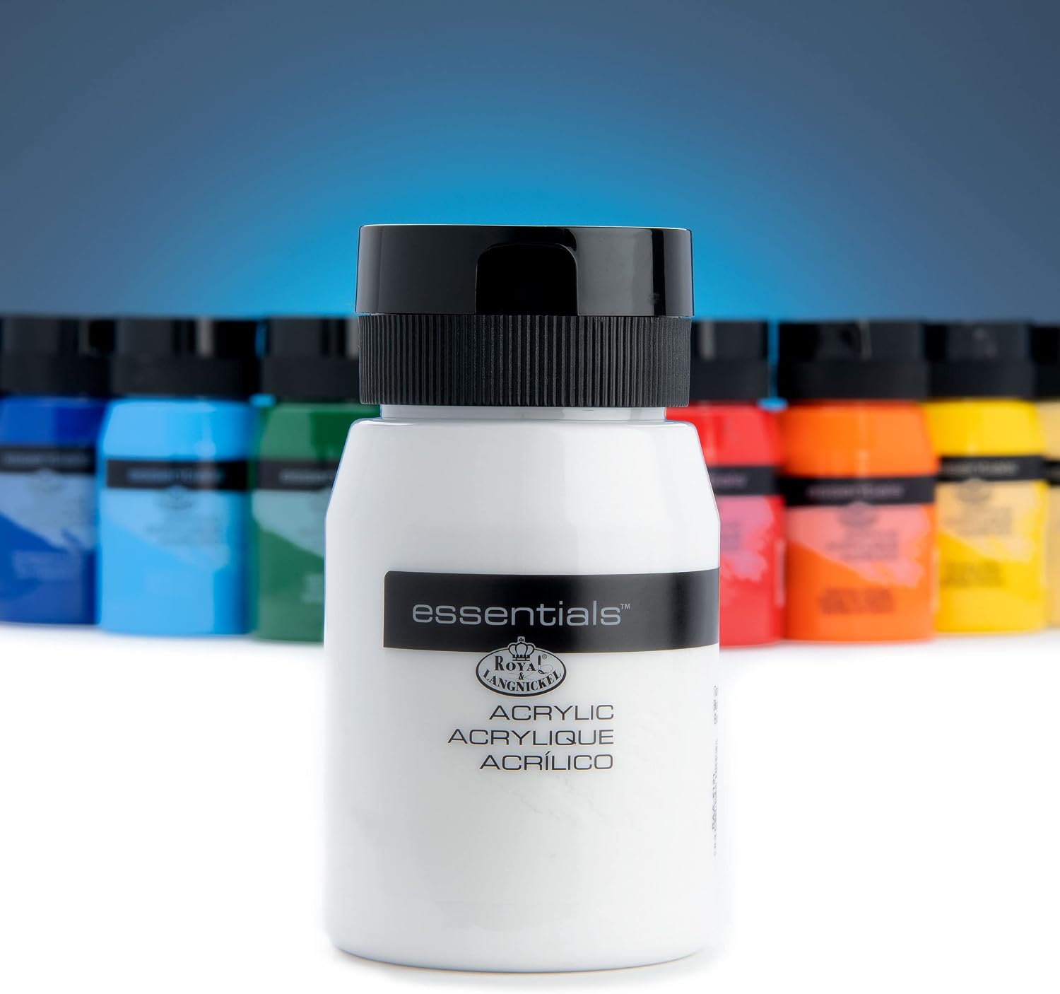 Royal & Langnickel Essentials(TM) Acrylic Paint Jar 16oz, Titanium White