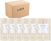 Vista 49 de Arkwright - Juego de 6 toallas de baño, 100% algodón súper suaves, 600 GSM, de secado rápido y absorbentes, artículos de lujo para el baño con 2