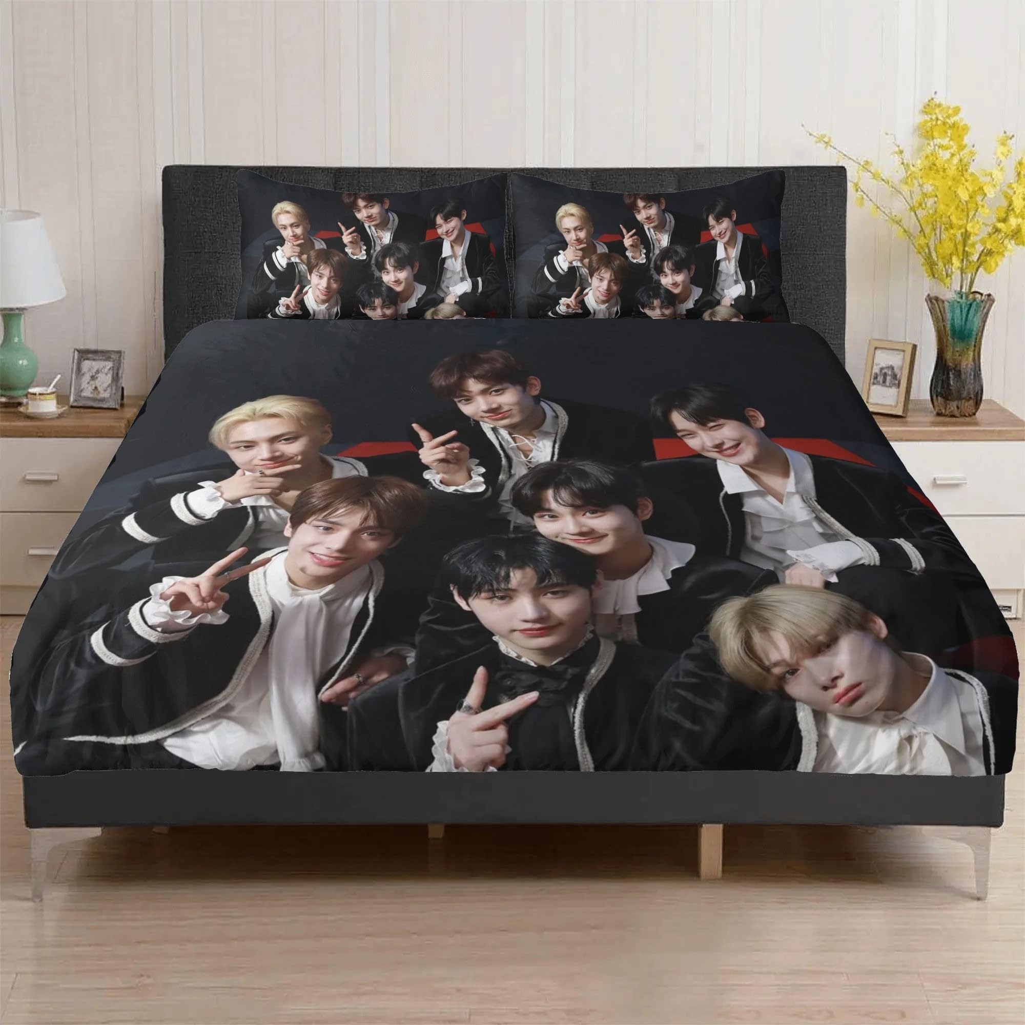 MALITING Huntrix - Parure De Lit Pour Enfant - 135 X 200 Cm - KPop