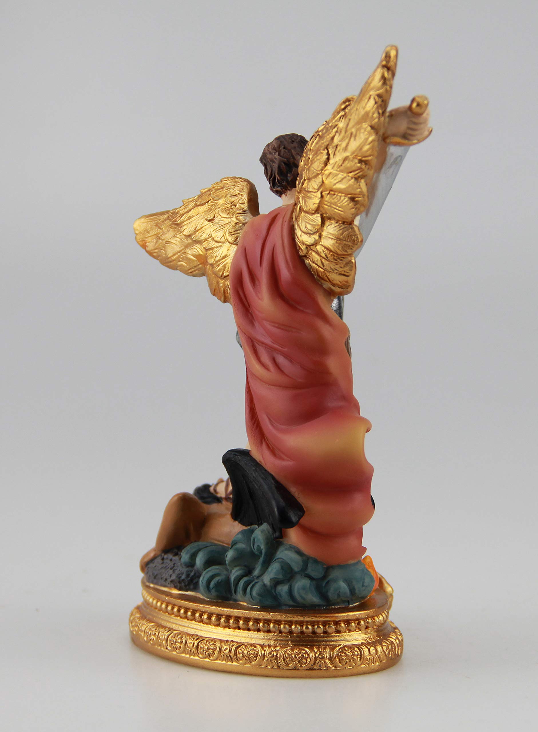 Amazon.co.jp: 聖ミカエル 大天使聖ミカエル カトリック 宗教ギフト