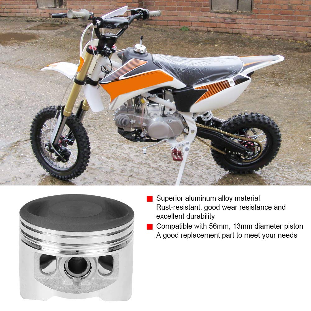 Kolbenmotor, 56 mm, Yx140 Kolben-Set 56 mm, 140 Motorringe, Stomp Z3 140, Ring, wiederaufbau, Yx Top End Pit Bike Jug 13 mm Pin Set und Dichtung Pitbike 140 CcPitBike56 mm