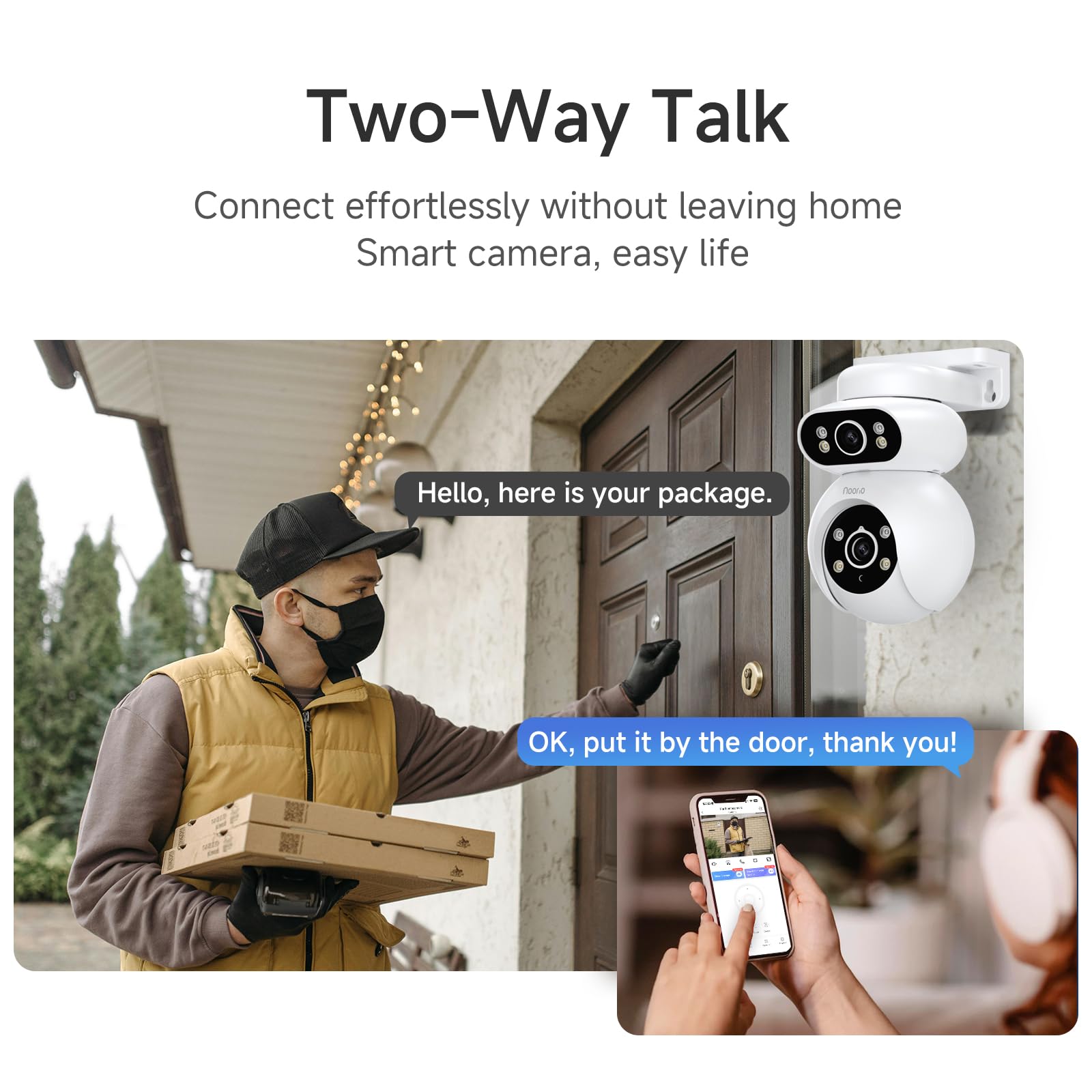 noorio 防犯カメラ 2K 16G Amazon.co.jp: Noorioノリオ B310 防犯カメラ 屋外 2K 400万画素