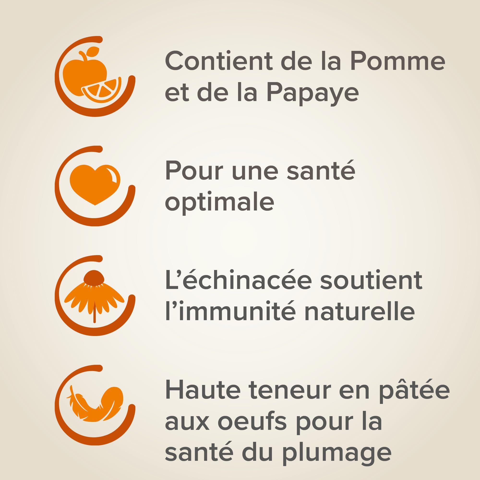 Beaphar Xtravital Canarios - Alimentación Premium - Contiene Frutas, Semillas y Cereales - Fortalece su Sistema inmunológico - Proporciona un Plumaje denso y Mantiene en Buena Salud - 500g