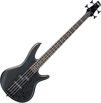 Ibanez Gio GSR200 Bass Guitar, Weathered Black