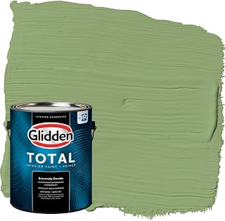 Total Interior Wall Paint & Primer All-in-One, Luscious Lime/Green, Semi-Gloss, 1 Gallon