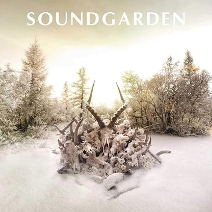 King Animal [White/Cream 2 LP] por Soundgarden — capa do álbum