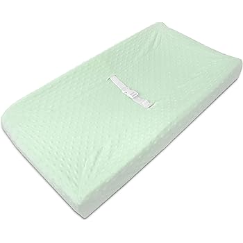mint green changing mat