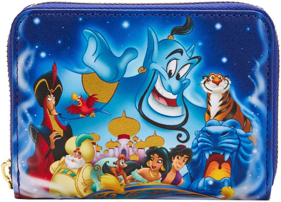 Loungefly Aladdin 30th Anniversary Ziparound Disney Wallet Standard