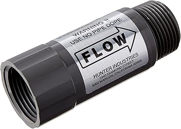 Hunter Sprinkler HC75F75M HCV 3/4-Inch Female Inlet by 3/4-Inch Male Outlet Check Valve