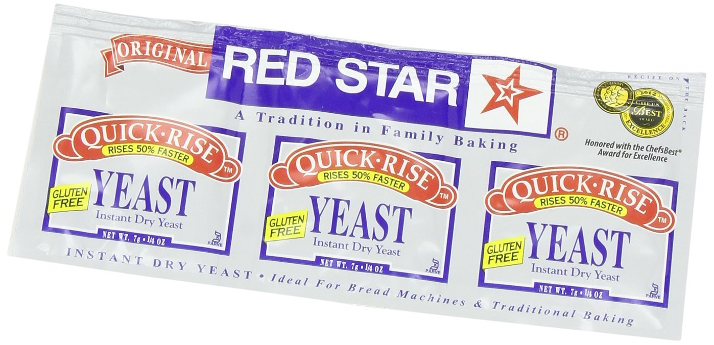 Red Star Quick Rise Yeast, For use in your oven or bread