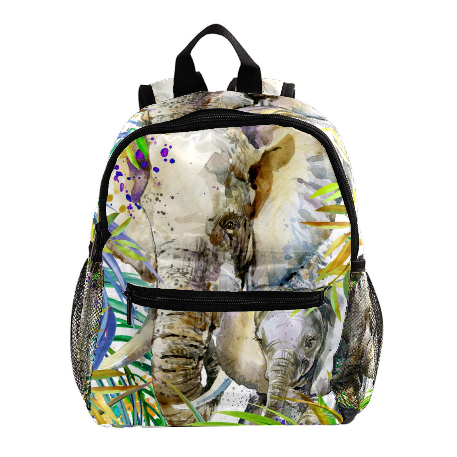 Lazen Color8 Lightweight Kids Backpack Kindergarten School Bag Child Rucksack Daypack For 3-8 Years Old Elephant