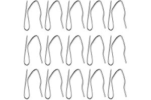 Nydotd 58-Piece Metal Curtain Pin Hooks