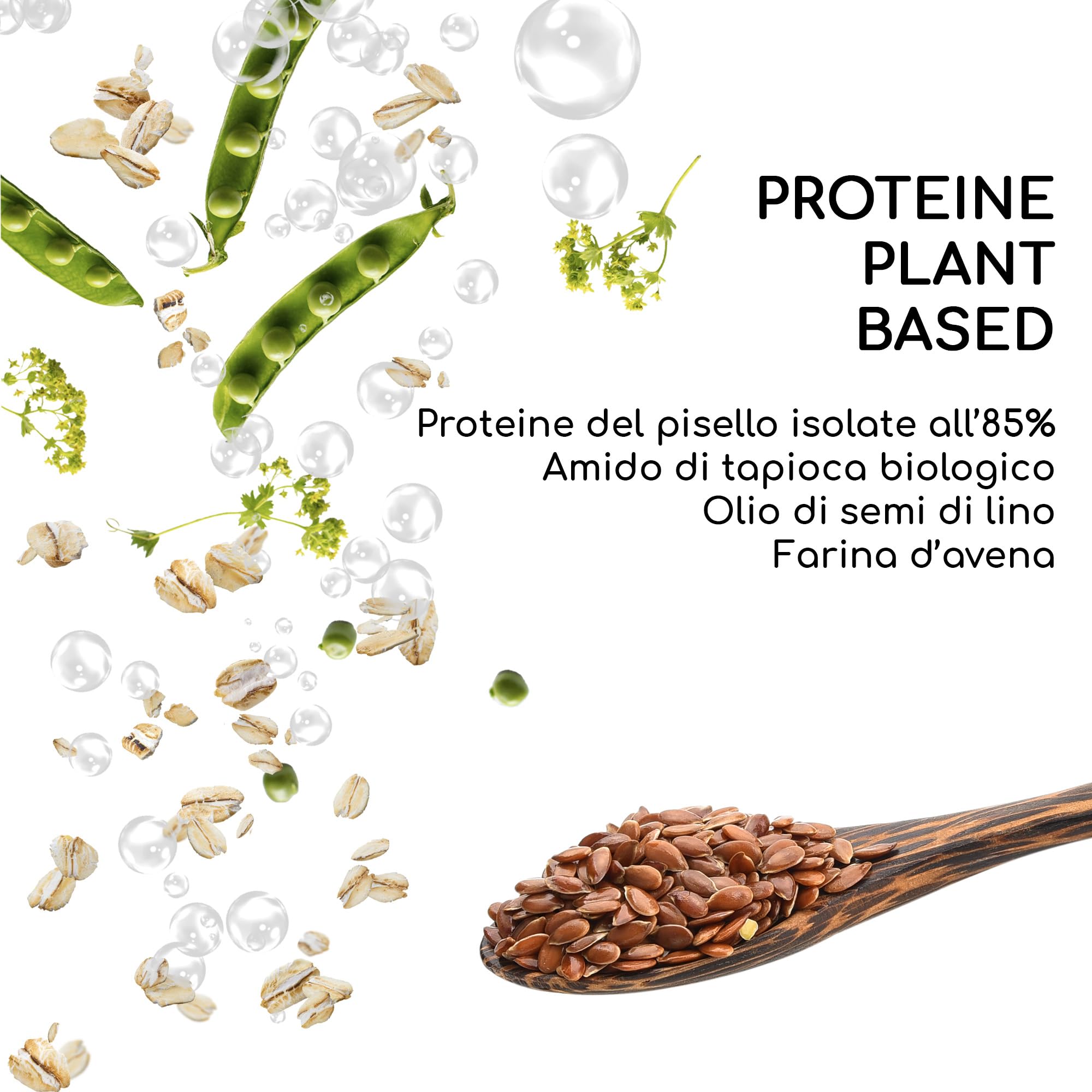 PROFUD - Go Greens | Super Green 61 Ingredienti | Antiossidanti e Superfood | Complesso Flora Batterica 20 Miliardi UFC/g | Proteine Plant Based | Vegan, Senza Glutine, 450g