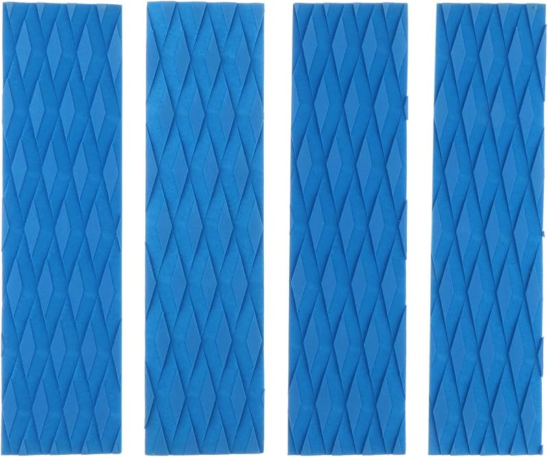 Surfboard Traction Pads,4Pcs EVA Deck Pad Grip Pad for Boards | Stomp Pad Surf, Maximum Grip, Strongest Adhesive, For All Surfboards, Fishboards, Skimboards