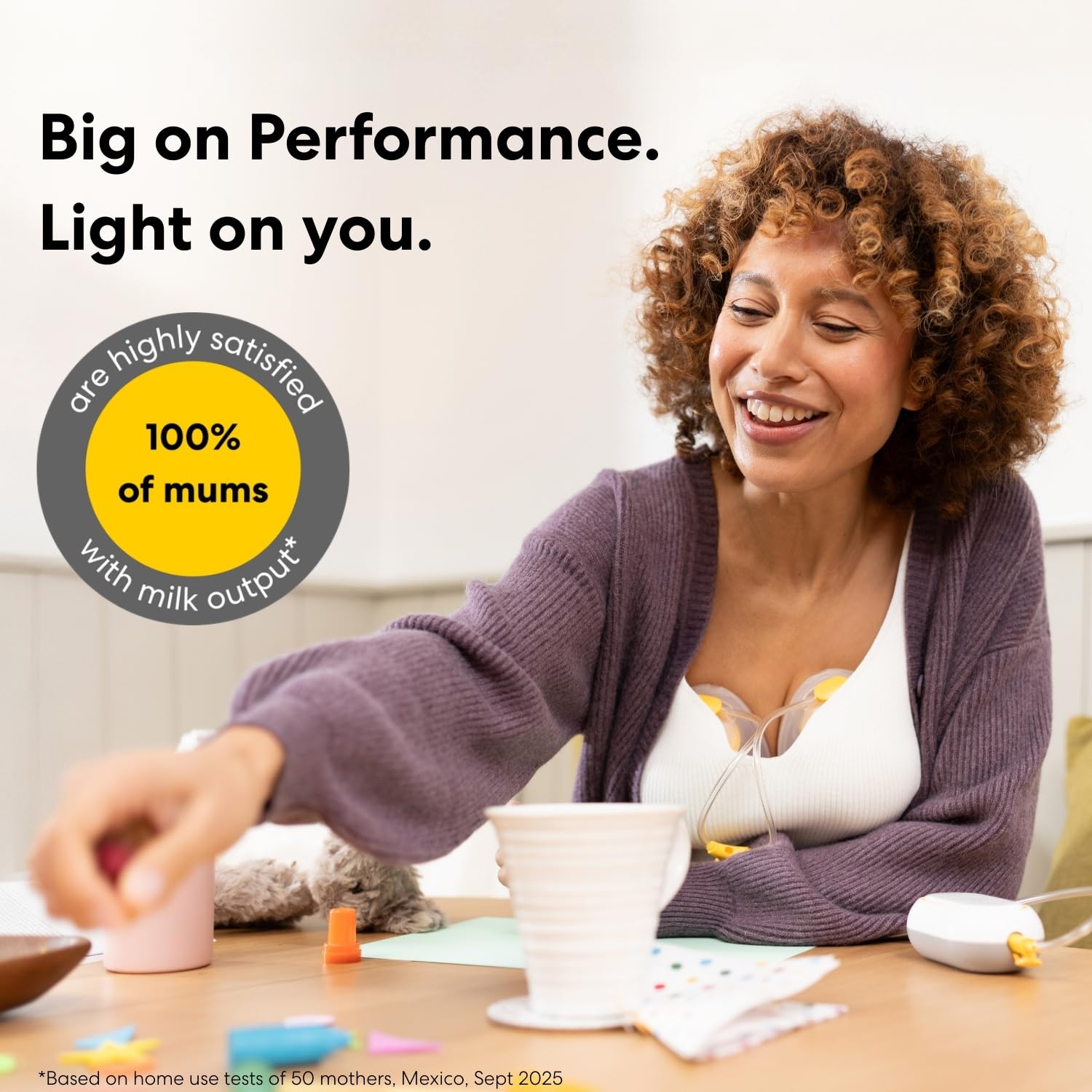 Medela Freestyle Mini Hands-Free Double Electric with Hands-Free Cups & Rechargable Battery. - 3