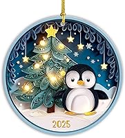 Vista 9 de Adorno Colgante Plano 2D de Vidrio Manchado Falso de Tortuga de Acrílico, Adorno de Tortuga Marina, Adornos de Tortuga para Árbol de Navidad, Regalo