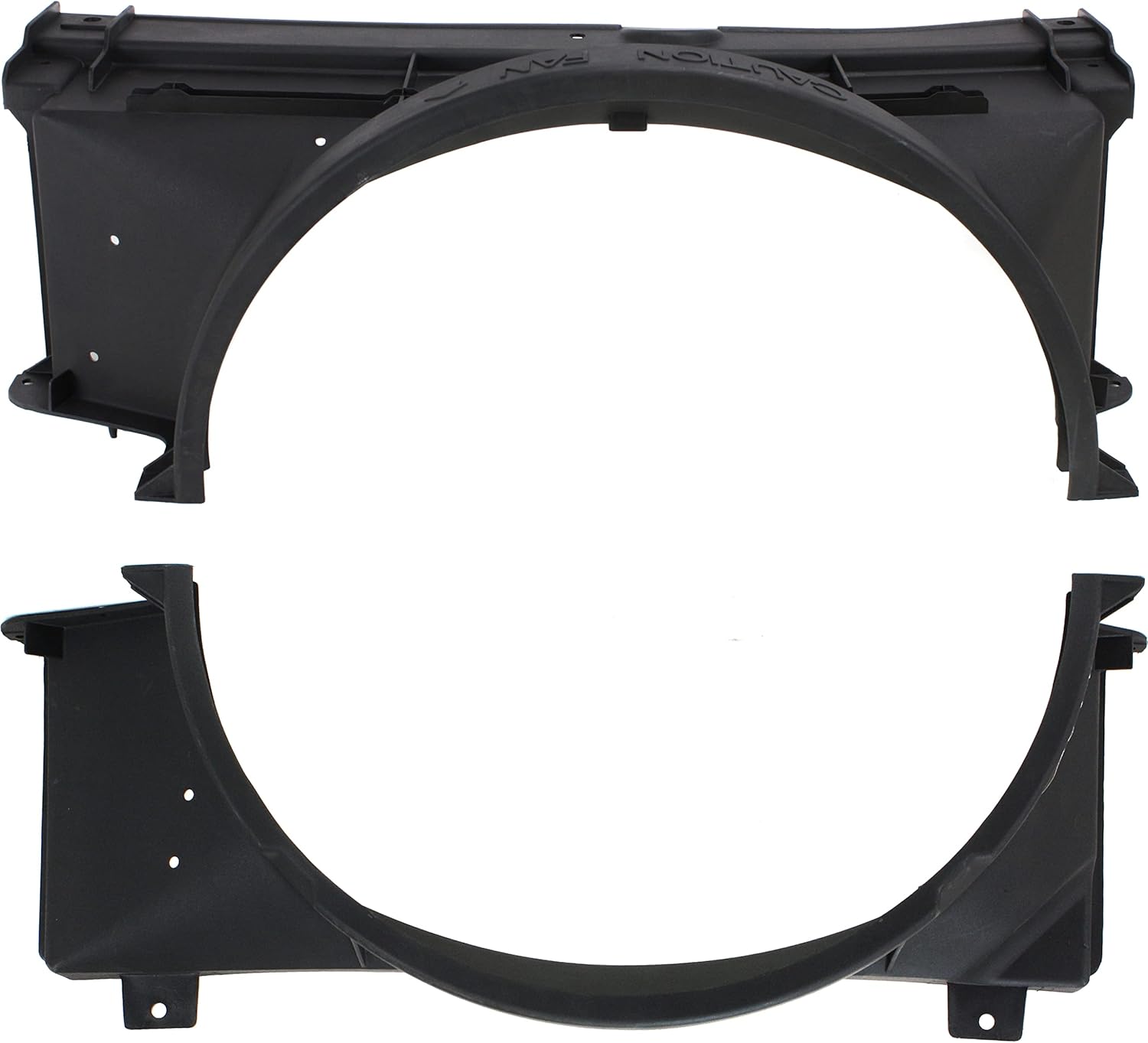 Garage-Pro Fan Shroud Set For 1988-1998 Chevrolet C1500 Upper, Lower 28-inch Wide Radiator