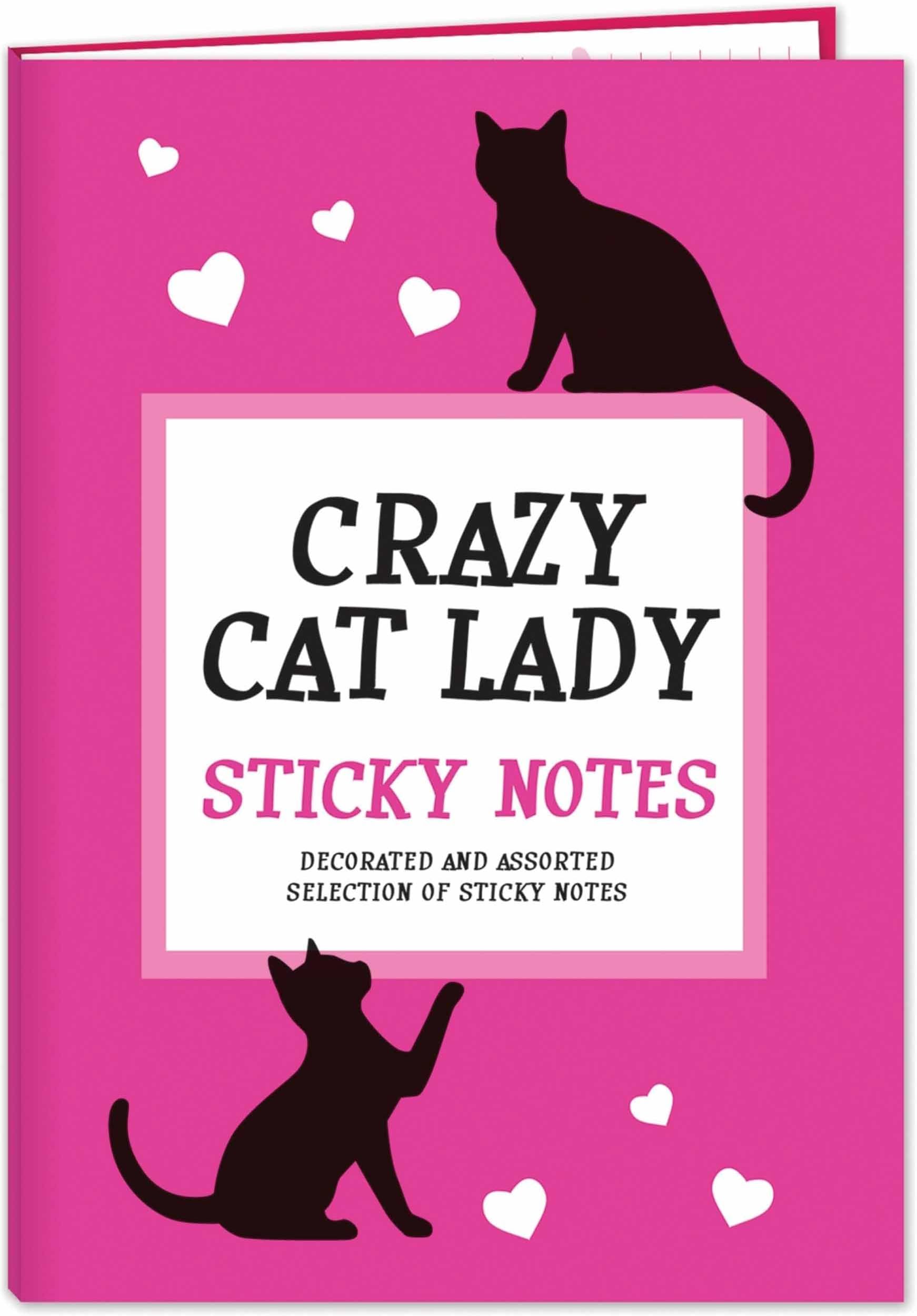 Crazy Cat Lady - Sticky Notes Selection