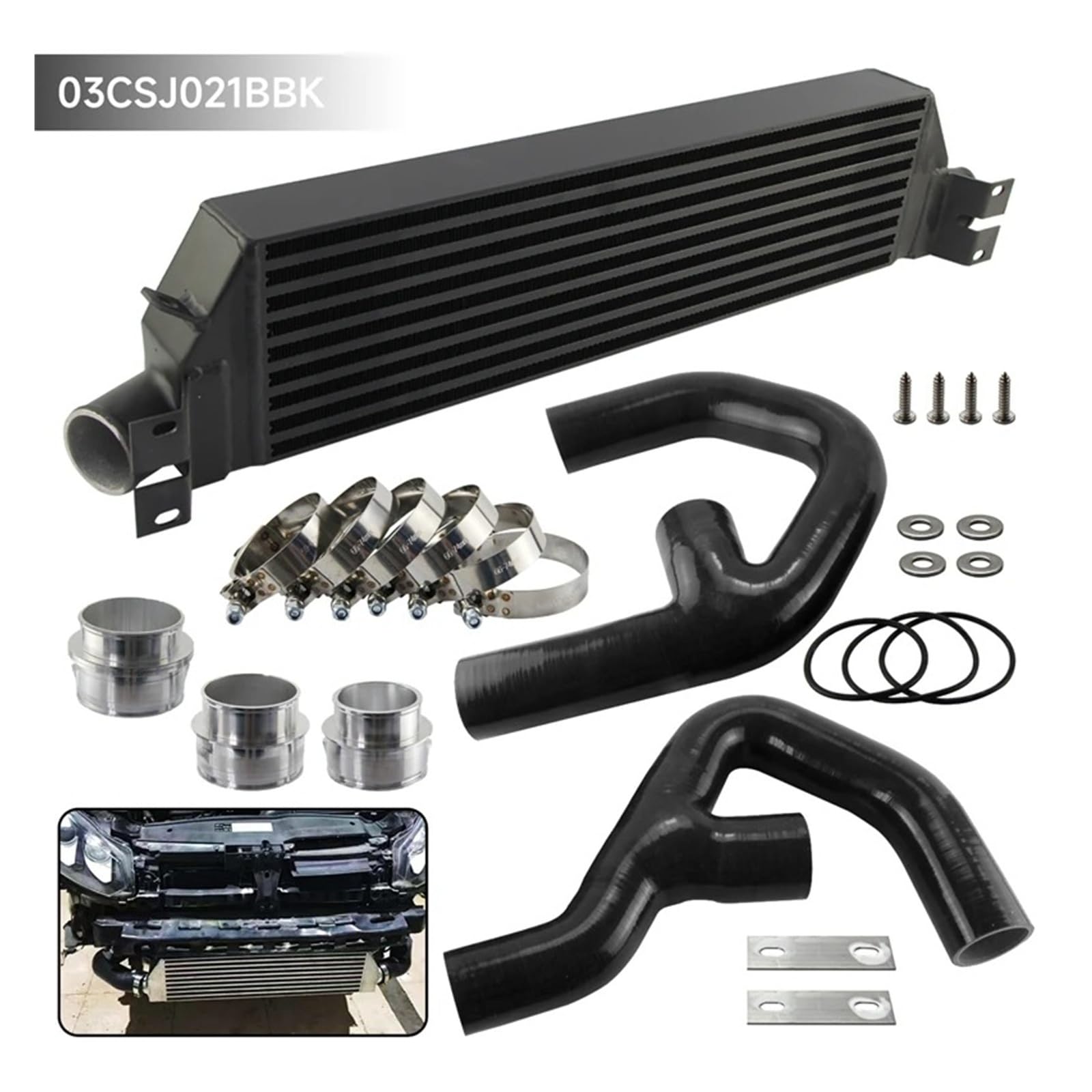 Radiador De Aire De Admisión Para VW Para Jetta Para Gti Para Golf Para A3