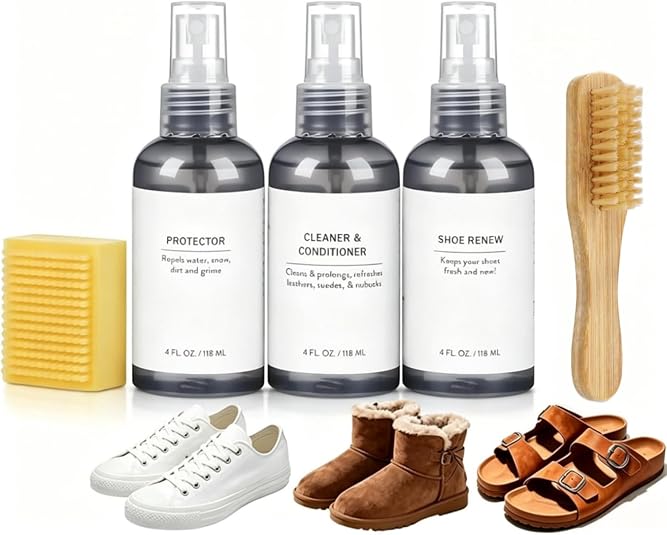 Suede Shoe Cleaner Kit: Versatile Kit for Comprehensive Shoe Care