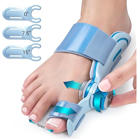 Tech Love Bunion Corrector - Adjustable Knob Double Correction