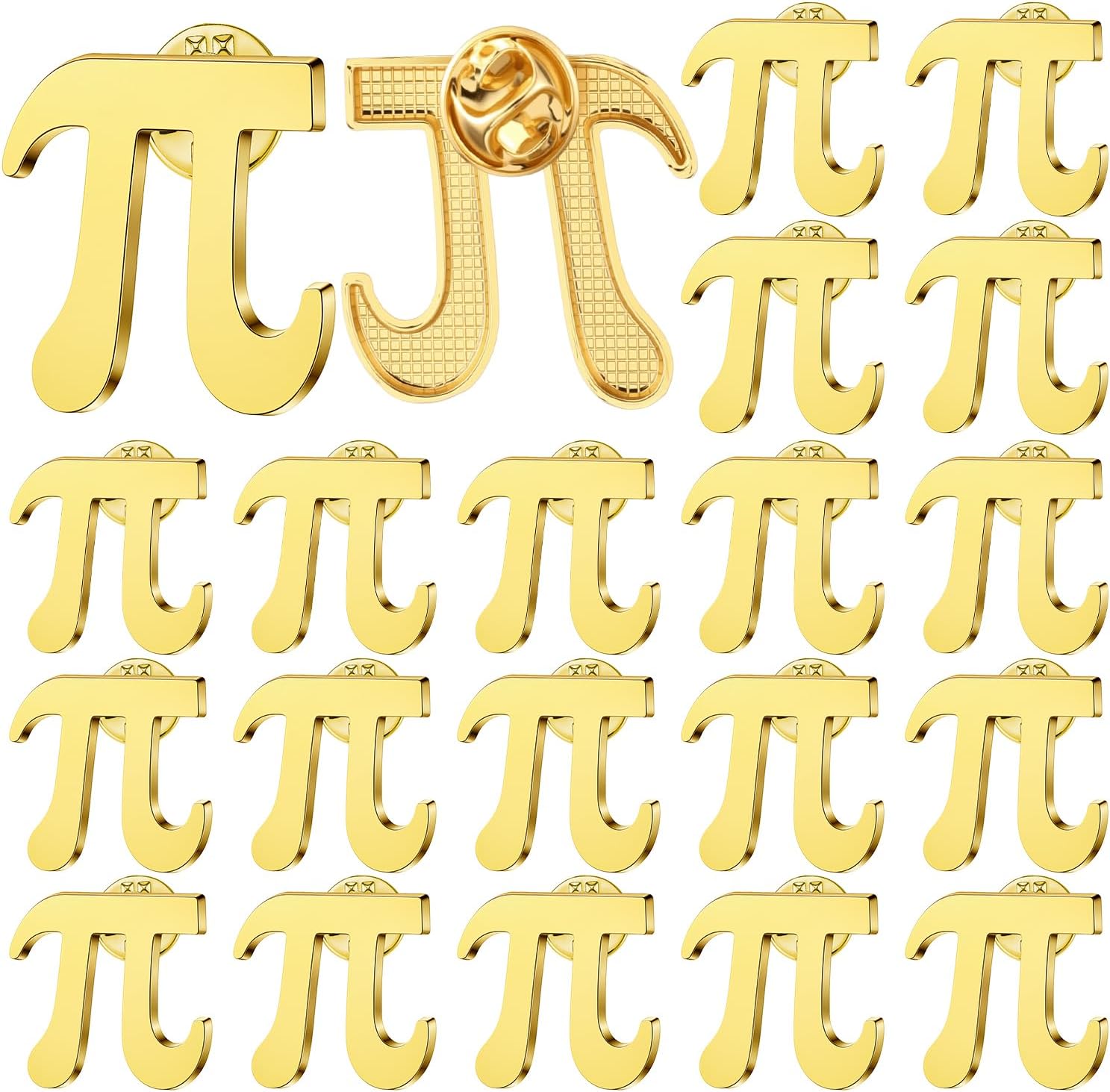 Pi Day Button Pins Symbol for Pi Lapel Pins Math Gifts for Math Teachers Lovers Mathematics Major Science Themed Laboratory Graduation Party
