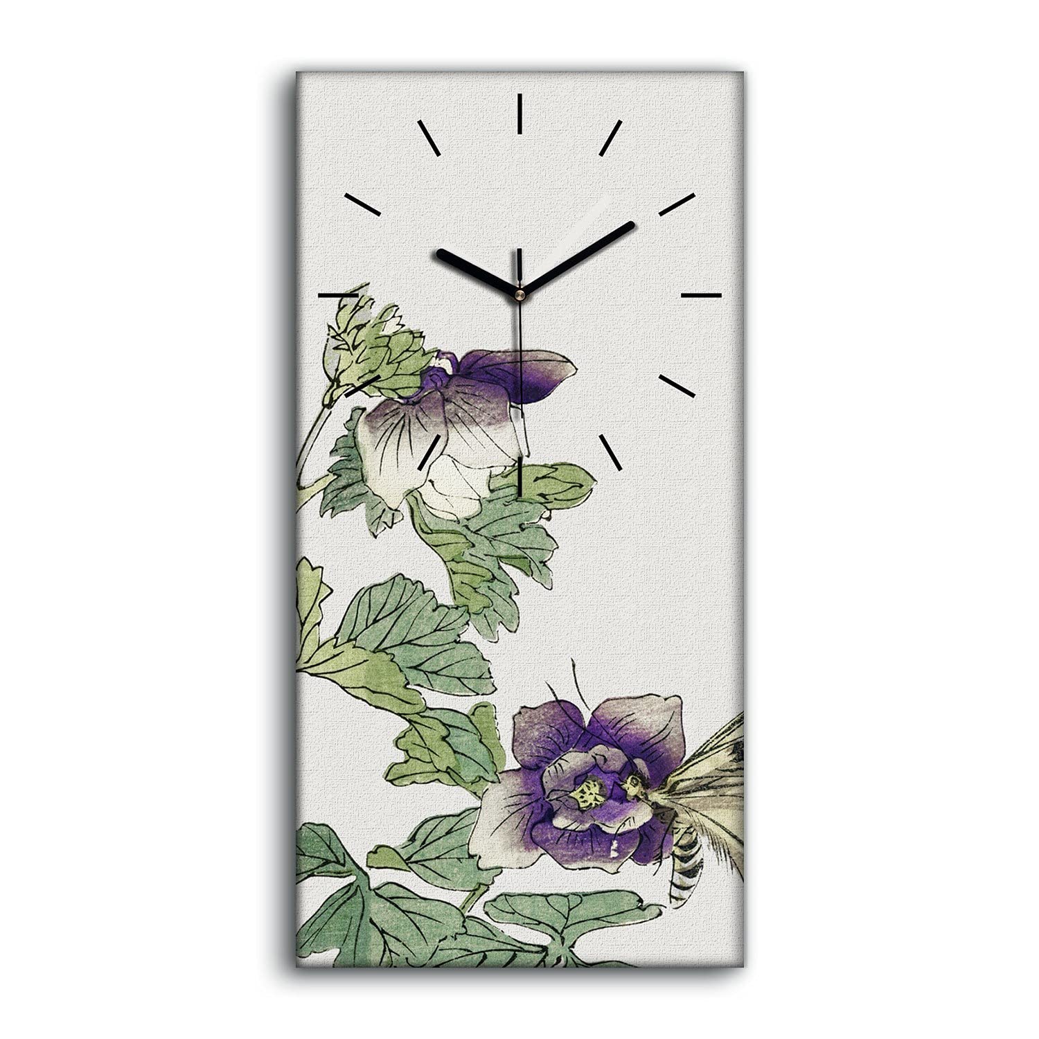 Horloge sur Toile Silencieuse Ne Pas Tic Tac pour Salon et Chambre