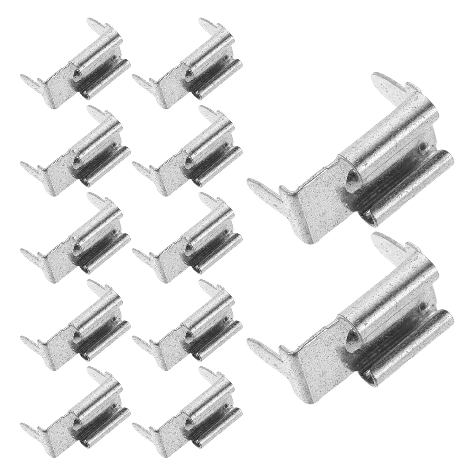 50pcs Car Fuse Holder Clips Metal Alloy Inline Glass Tube Fuse Clamp Quick-acting for Car Boat Motorcycle Circuit Boards