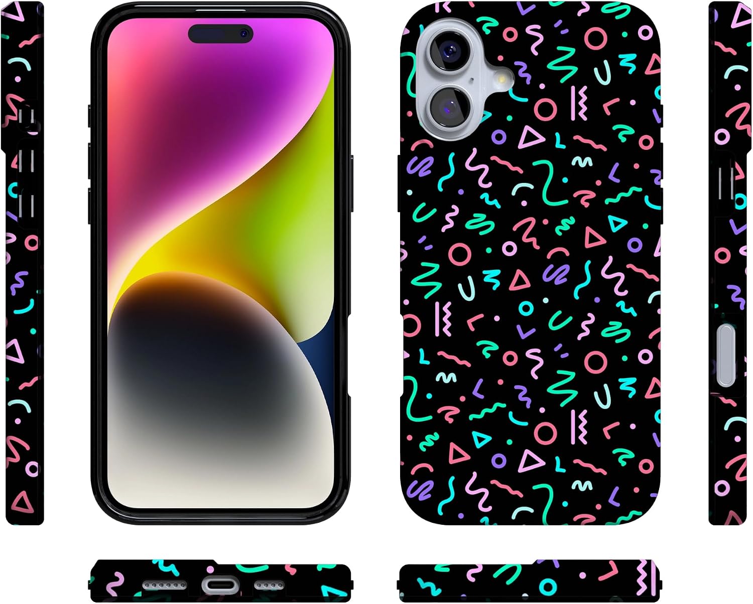 Casely iPhone 16 Case | Always Vibing | Retro | Compatible with MagSafe | Classic Ultra Slim Design