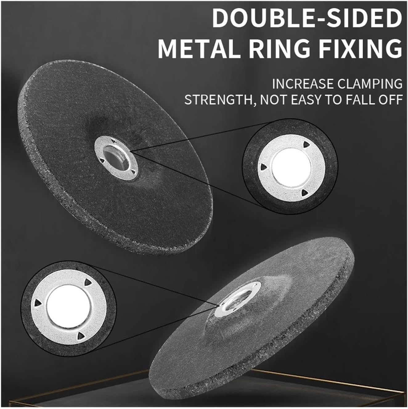 Resin Grinding Wheel 3inch 75mm Grind Disc Mini Cutting Round Disc for Angle Grinder Metal Polishing and Grinding(5pcs)