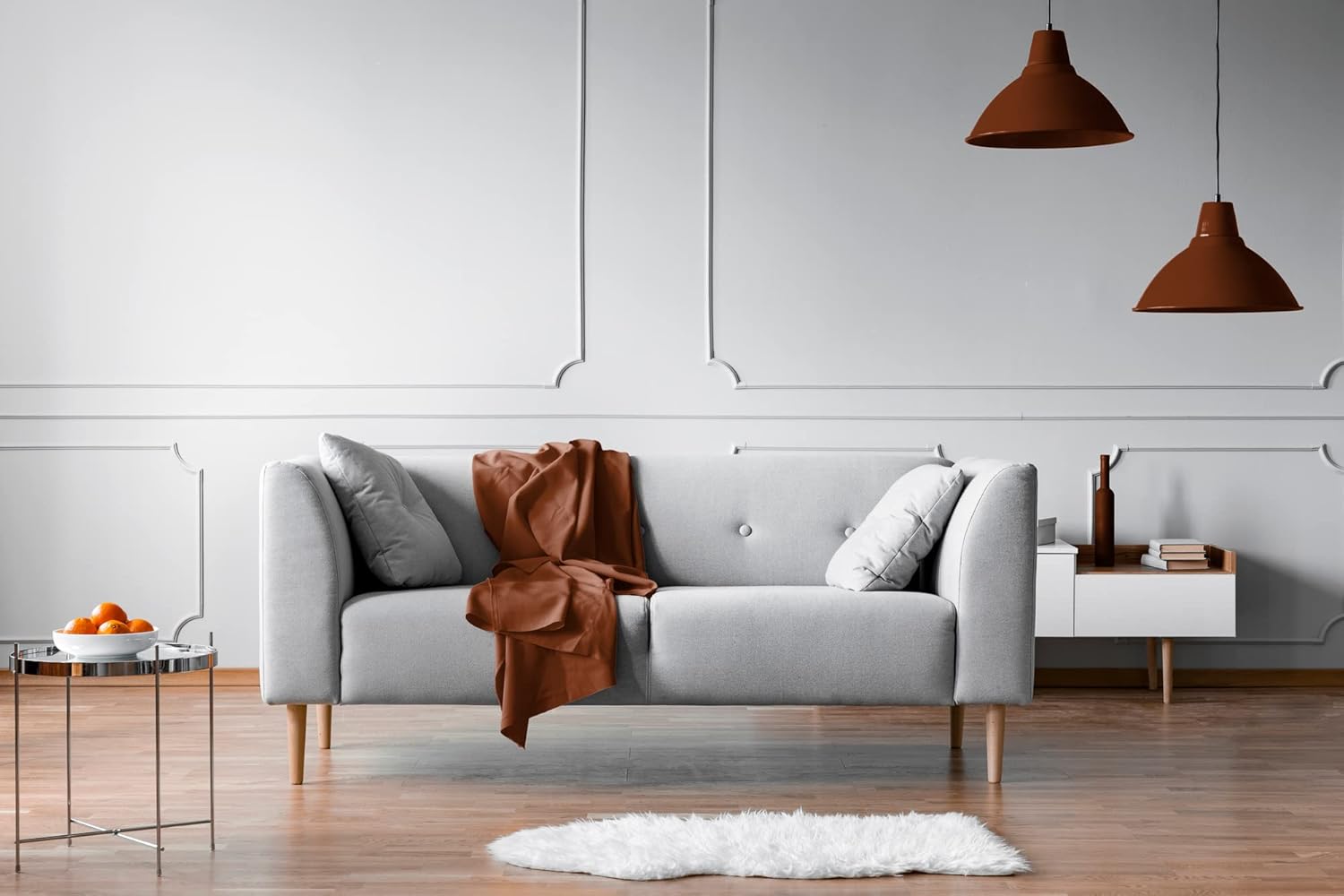 Imperial Home 50x60 Soft Bulk Fleece Throw Blankets, Throw Blanket for Couch, Travel, Bed, Room, Fleece Travel Blanket, Lightweight Blanket, Fall Blankets & Throws, Cozy Blanket, 24 pk (Multicolor)