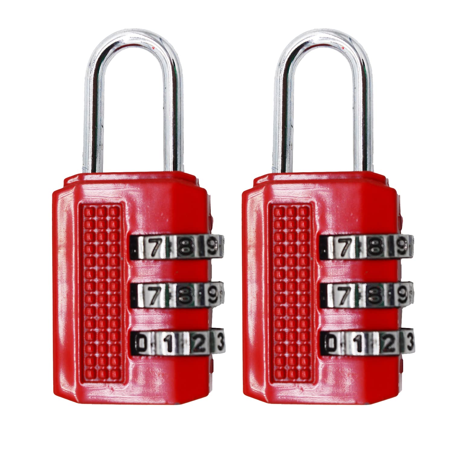 SYGA 3 Digit Combination Padlock Black Number Luggage Travel Code Lock - Pink — Amazon image 25