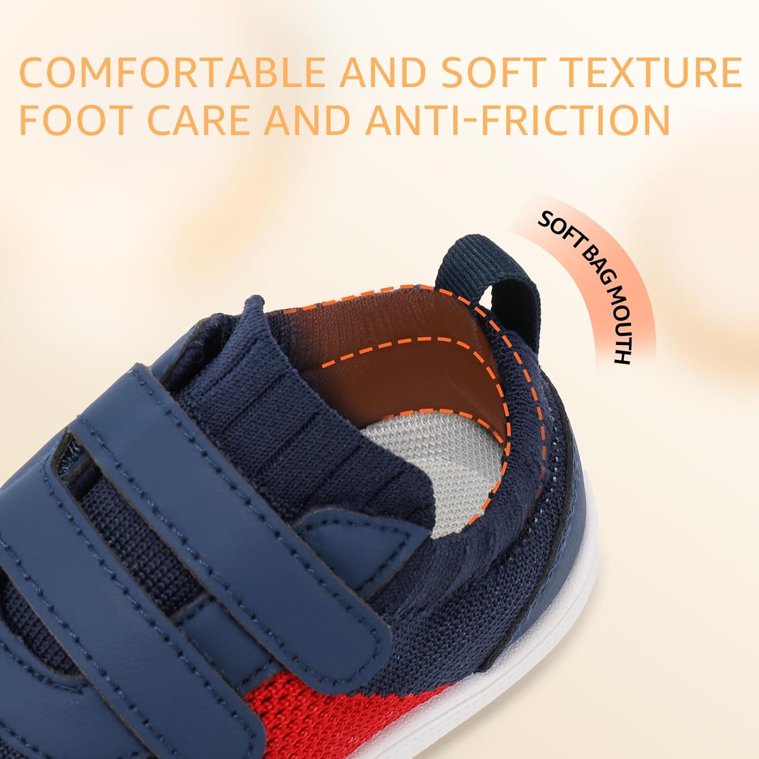 Toddler Wide Toe Box Barefoot Shoes Boys Girls Sneaker Tennis Sneakers Breathable Non-Slip First Walking Shoe School Activities - Image 8