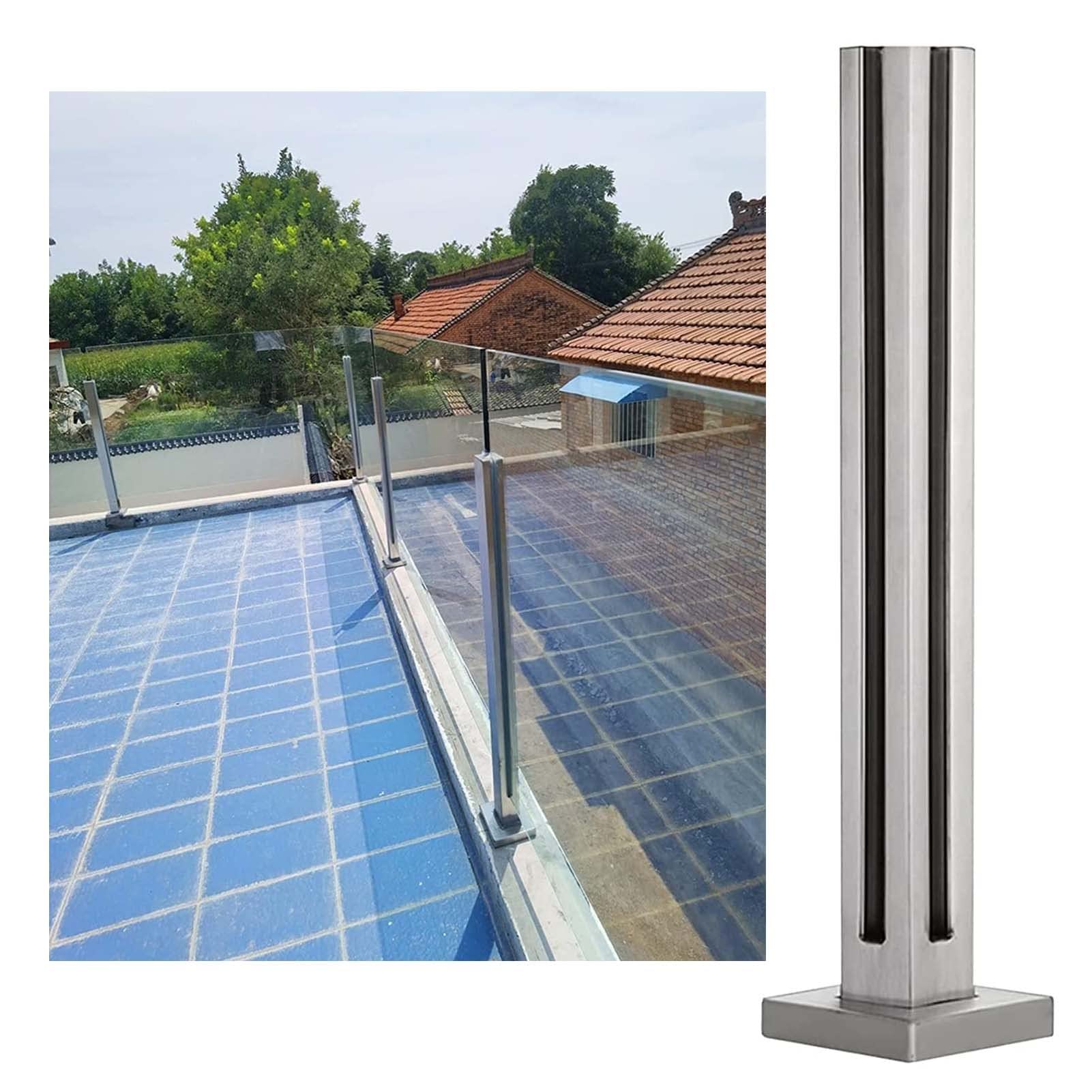 Poteau de serrage de clôture pour terrasse support de balustrade de veau pince garde-corps