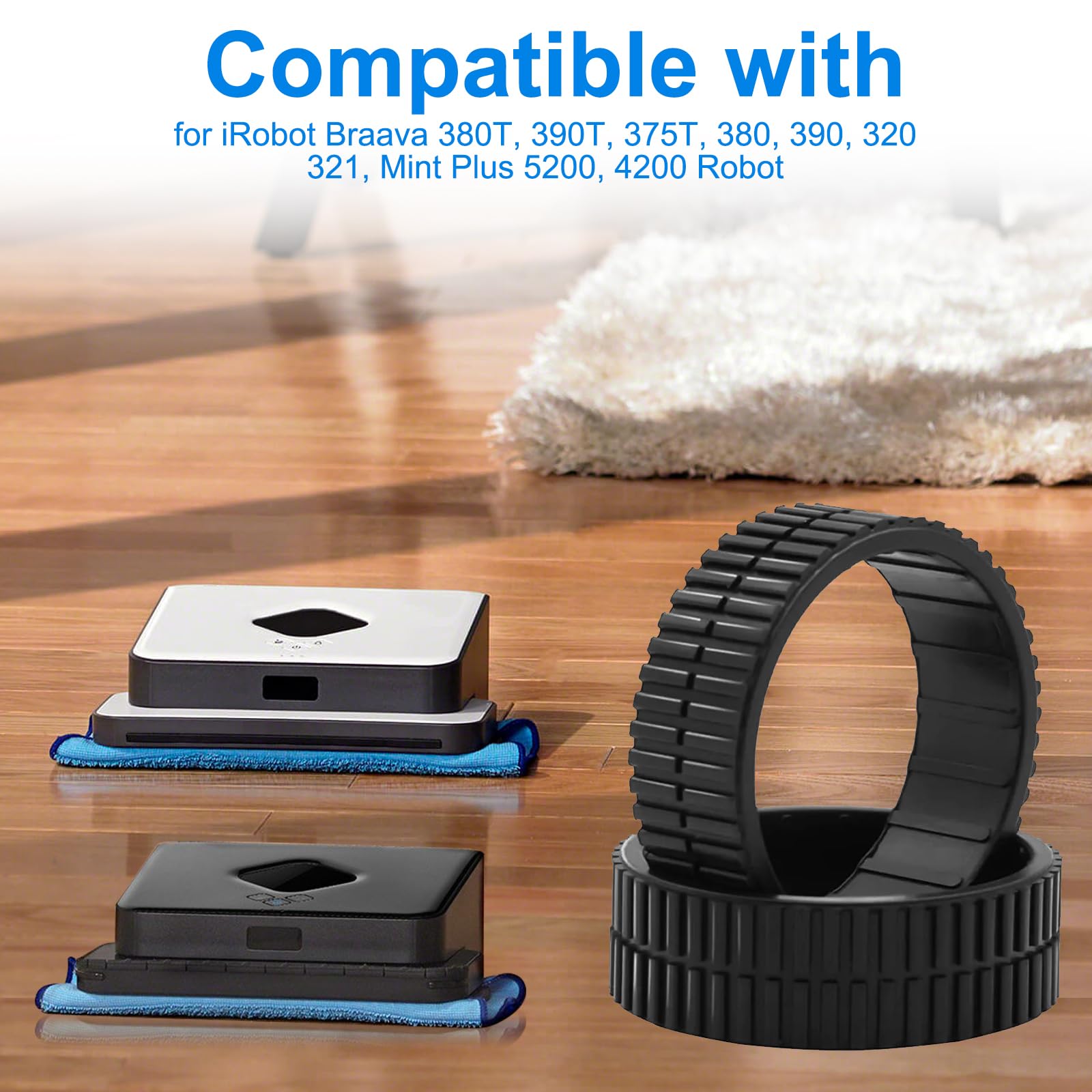 Batteria 7.2V 2200mAh Per IRobot Braava 380/390 Series E Mint 5200 - Ricambio NiMH