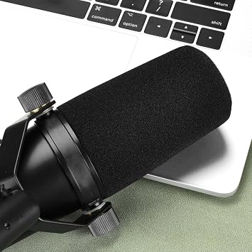 Professional Microphone Windscreen High Density Sponge Filter for SM7B / SM7