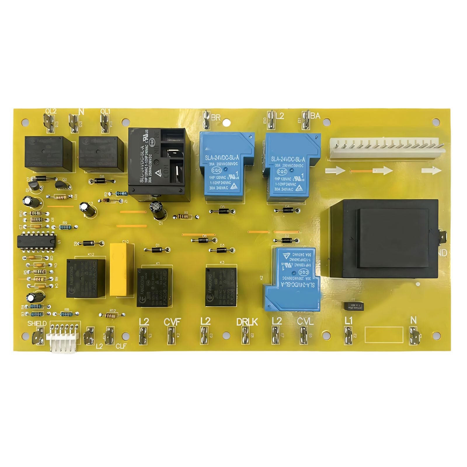 Piceioep Compatibility Relays Board 92029 Oven Relays Board for CPD227, CPS227, ECD227 Ranges Oven Replacement Part Enduring Ranges Replacement Part